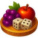 Grappe de raisin pourpre, icône de la sélection multi-jeux
